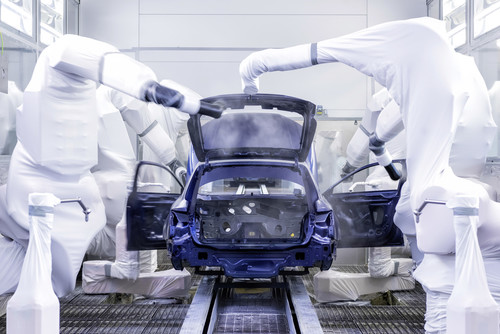 Produktion im Audi-Werk Ingolstadt.