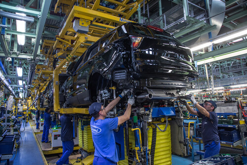 Produktion im Ford-Werk Valencia.