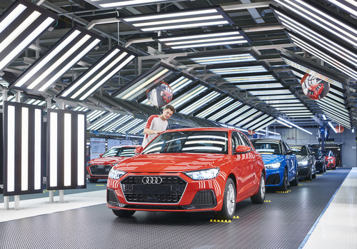 Produktionsstart des Audi A1 bei Seat in Martorell.