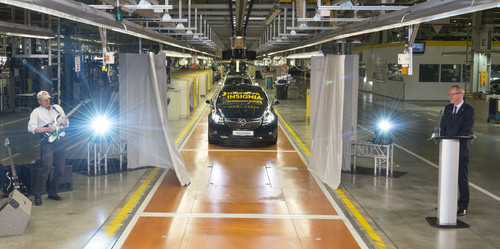 Produktionsstart Opel Insignia in Rüsselsheim.