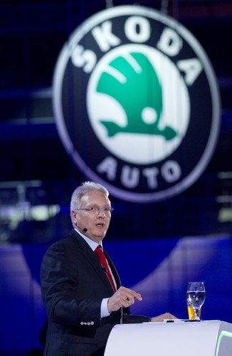 Prof. Dr. h.c. Winfried Vahland, Vorstandsvorsitzender von Škoda Auto.