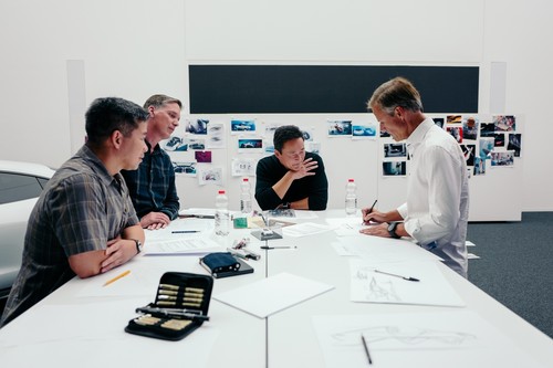 Projektmeeting mit dem Star-Wars-Designteam bei Style Porsche in Weissach.