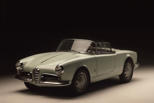 Prototyp des Alfa Romeo Giulietta Spider (1955).