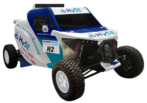 Prototyp des HySE-X1 für die Rallye Dakar 2024.