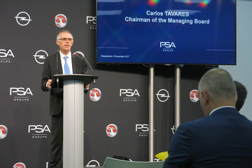 PSA-Konzernchef Carlos Tavares.