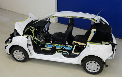 PSA Peugeot Citroen Innovationstag: Hybrid Air.