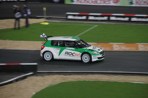 Race of Champions 2011: Škoda Fabia S2000.