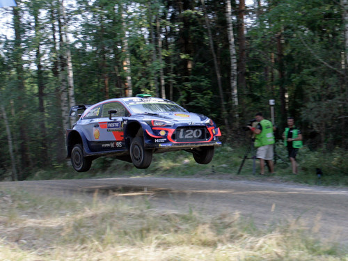 Rallye Finnland 2018: Hyundai i20 WRC.
