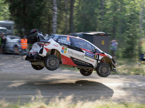 Rallye Finnland 2018: Toyota Yaris WRC.