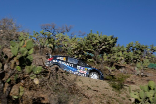 Rallye Mexiko 2014: Mikko Hirvonen im Ford. 
