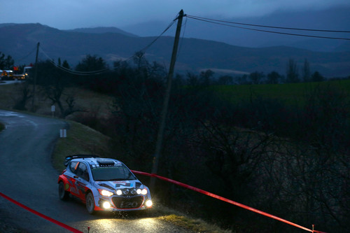 Rallye Monte Carlo: Hyundai i20 WRC.