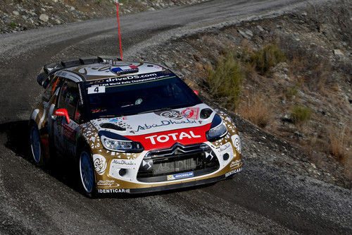 Rallye Monte Carlo: Sébastien Loeb.