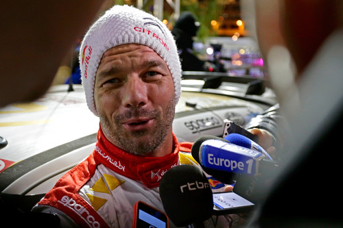 Rallye Monte Carlo: Sébastien Loeb.