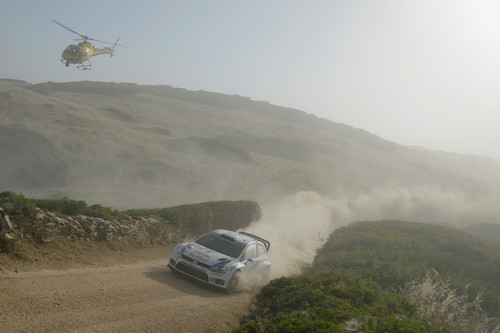 Rallye Sardinien: VW Polo R WRC.