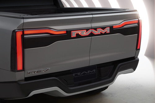 RAM 1500 Revolution BEV Concept Car.