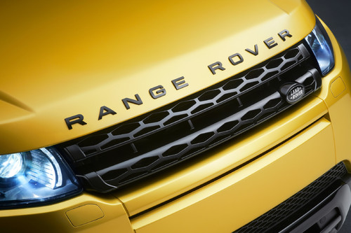 Range Rover Evoque Yellow Edition.