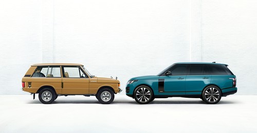 Range Rover I und Range Rover Fifty.