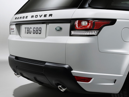Range Rover Sport mit „Stealth Pack“. 