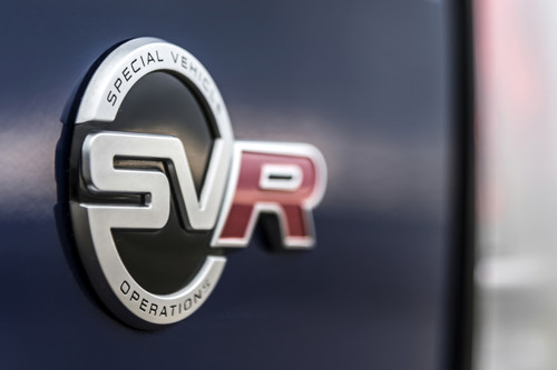 Range Rover Sport SVR.