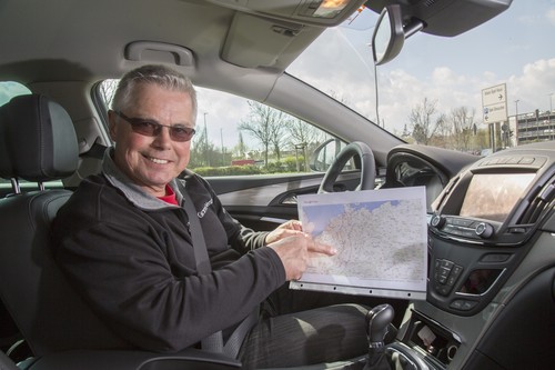 Rekord: Felix Egolf legte mit einem Opel Insignia 1.6 CDTi Ecoflex mit einer Tankfüllung 2111 Kilometer zurück.