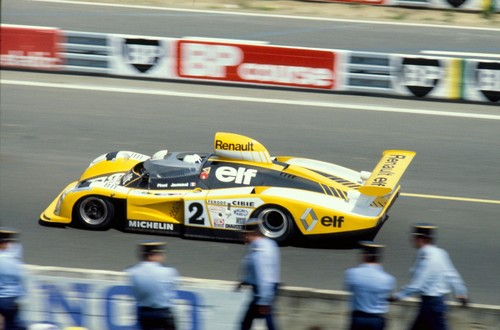 Renault Alpine A442B von Jean-Pierre Jaussaud und Didier Pironi in Le Mans 1978.