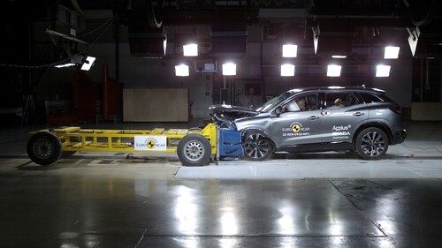 Renault Austral im Euro-NCAP-Crashtest.