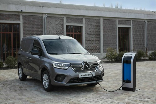 Renault Kangoo Rapid E-Tech 100% Electric.