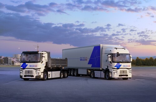 Renault Trucks E-Tech C (links) und E-Tech T.