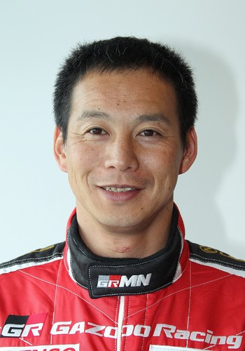 Renn- und Testfahrer Akira Iida.