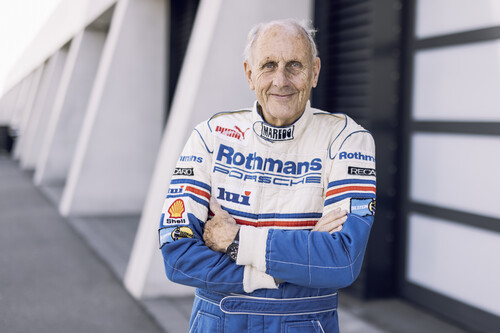 Rennfahrer-Legende Hans-Joachim Stuck.