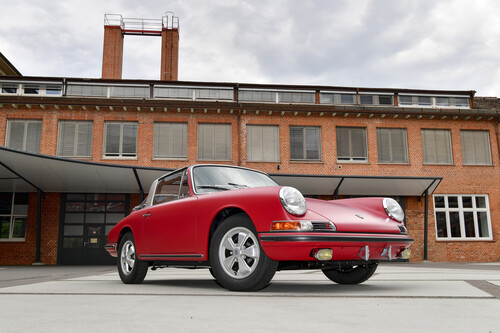 Restauriert: Der erste in Deutschland ausgelieferte Porsche 911 S Targa von 1967.