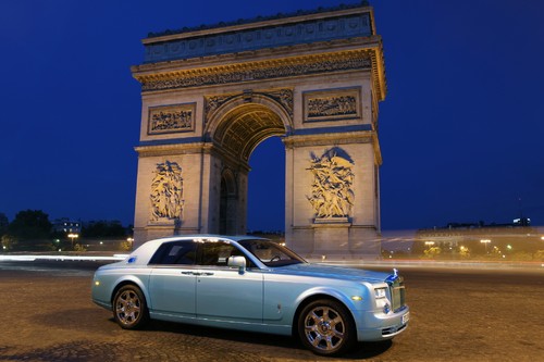 Rolls-Royce 102EX (Phantom Experimental Electric) in Paris.