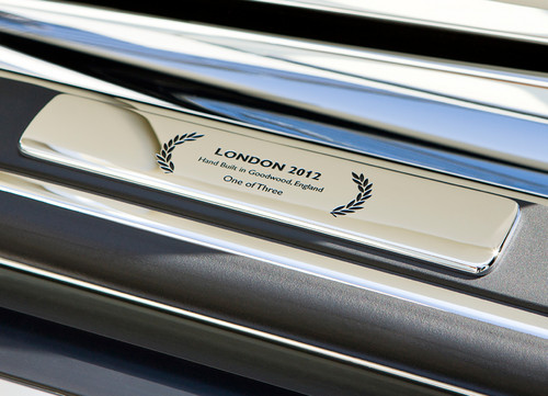 Rolls-Royce für die Abschlussfeier der Olympischen Spiele in London 2012.