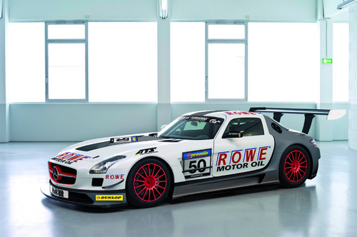 Rowe Racing setzt in der VLN-Langstreckenmeisterschaft zwei Mercedes-Benz SLS AMG GT3 ein.