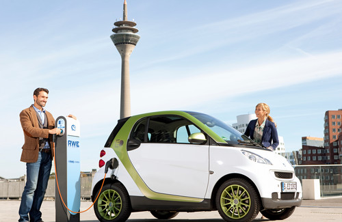 RWE-Ladesystem bietet Autofahrern genaue und faire Energieabrechnung nach Kilowattstunden.