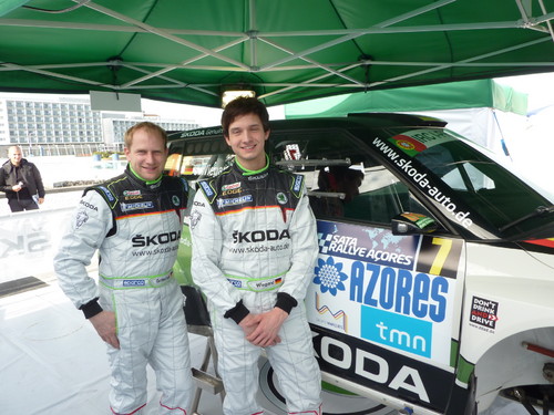 S-WRC Champion Juho Hänninen sowie der amtierende IRC-Titelträger Andreas Mikkelsen.