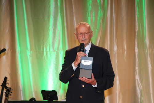 Sachsen Classic 2015: Carl H. Hahn mit dem Ehrenpreis für sein Lebenswerk.