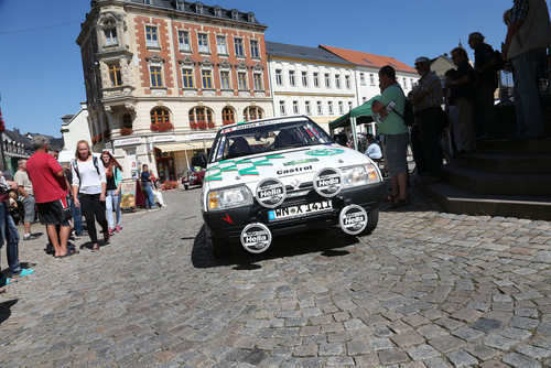 Sachsen Classic 2016: Skoda Favorit Rallye Monte Carlo (1991).