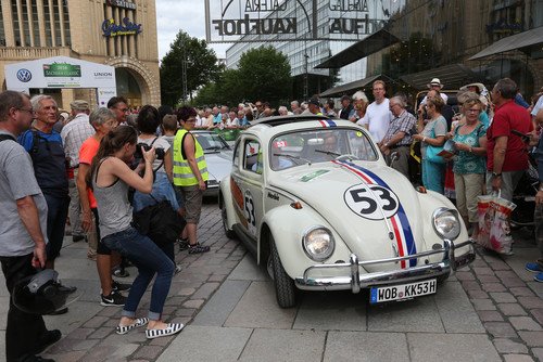 Sachsen Classic 2016: VW Käfer „Herbie“ (1960).
