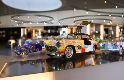 Sammlerbörse im Mercedes-Benz-Museum.