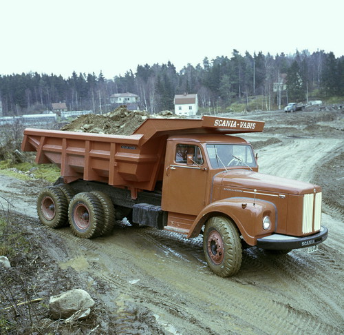 Scania-Vabis DLT75 6x4 (1958).