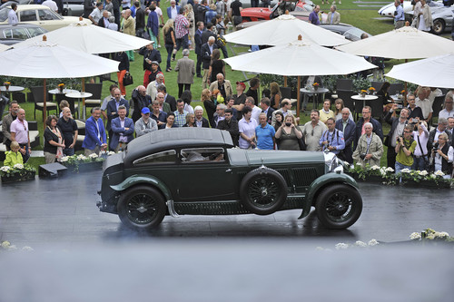 Schloss Bensberg Classics 2015: Der Bentley Speed Six Blue Train war „Best of Show“.
