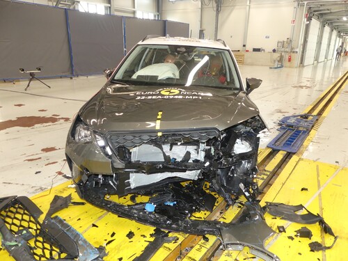 Seat Arona im Euro-NCAP-Crashtest.