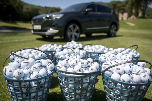 Seat ging der Frage nach, wie viele Golfbälle in den Kofferraum eines Tarraco passen.