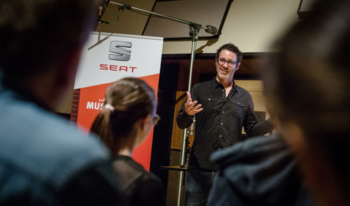 Seat Musicathon: Workshop mit Grammy-Gewinner und Produzent Ryan Hewitt.