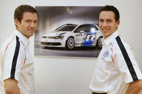Sébastien Ogier (links) und Julien Ingrassia.
