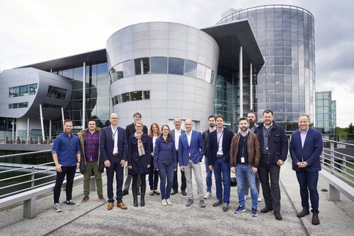 Sechs neue Start-ups nehmen am Gründerprogramm im „Future Mobility Incubator&quot; von Volkswagen in der Gläsernen Manufaktur Dresden teil.