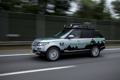 Seidenstraßen-Tour: Prolog mit dem Range Rover Hybrid.
