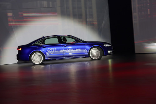 Shanghai 2015: Audi A6L E-Tron bei der Volkswagen Group Night.