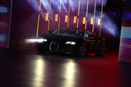 Shanghai 2015: Bugatti Veyron bei der Volkswagen Group Night.
